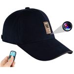 Casquette Caméra Espion Full HD 1080p Capteur de Mouvement et Micro Intégré YONIS