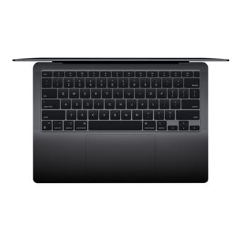 Apple MacBook Air - M1 - M1 7-core GPU - 16 Go RAM - 512 Go SSD - 13.3 IPS  2560 x 1600 (WQXGA) - Wi-Fi 6 - gris sidéral - clavier : Français - MacBook