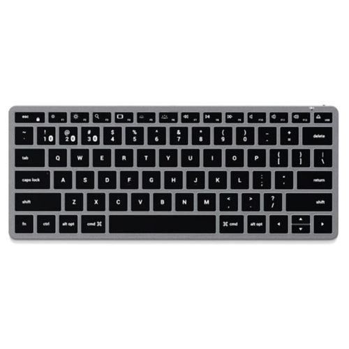 Joom Supermerchanteu Satechi Slim X1 - Clavier Bluetooth Pour Trois Appareils Usb-C (Zone Grise) - Image 3