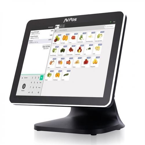 Non Communiqué Noir Avpos Pos K5000 Aluminium 15 Touch - I7 - Mémoire 8 Go - Ssd 128 Go - Vga Et Hdmi - Couleur