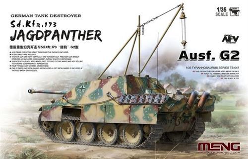 German Tank Destroyer Sd.kfz.173 Jagdpanther Ausf. G2 - 1:35e - Meng-model