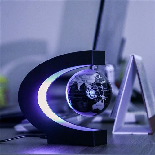 Generic Globe terrestre LED levitation magique lumineux flottant