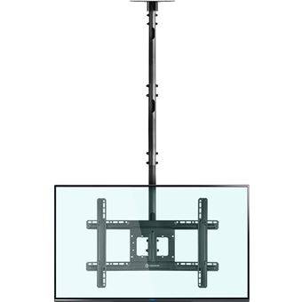 N2L BLK Support TV de Plafond pour écran de 32 à 80 Pouces Noir - 1