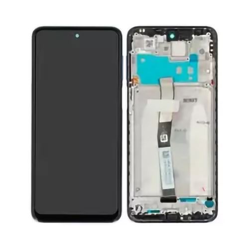 Ecran LCD Vitre tactile Noir Assemblés Sur Châssis Pour Xiaomi Redmi Note 9 Pro