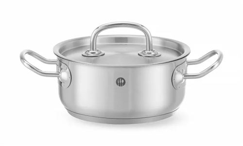 Non Communiqué Gris Faitout Avec Couvercle Kitchen Line Hendi