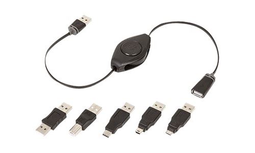 ReTrak Premier ETPRU6M - Kit câble USB - rétractable