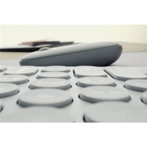 Logitech Clavier Bluetooth Pebble Keys 2 K380s en Tons De Rose - Image 3