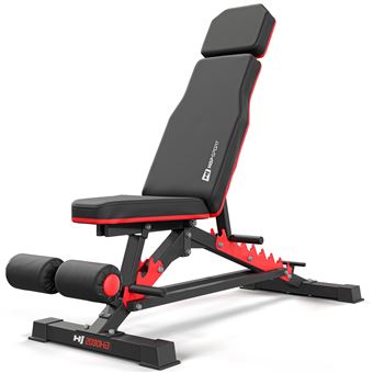 Banc de musculation complet multifonction - HOMCOM - dossier réglable - système de poulie, support pour haltères, écarté pectoraux