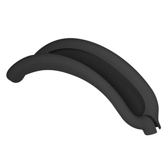 Coque pour AirPods Max Arceau Silicone Souple Soft touch Avizar Noir - 1