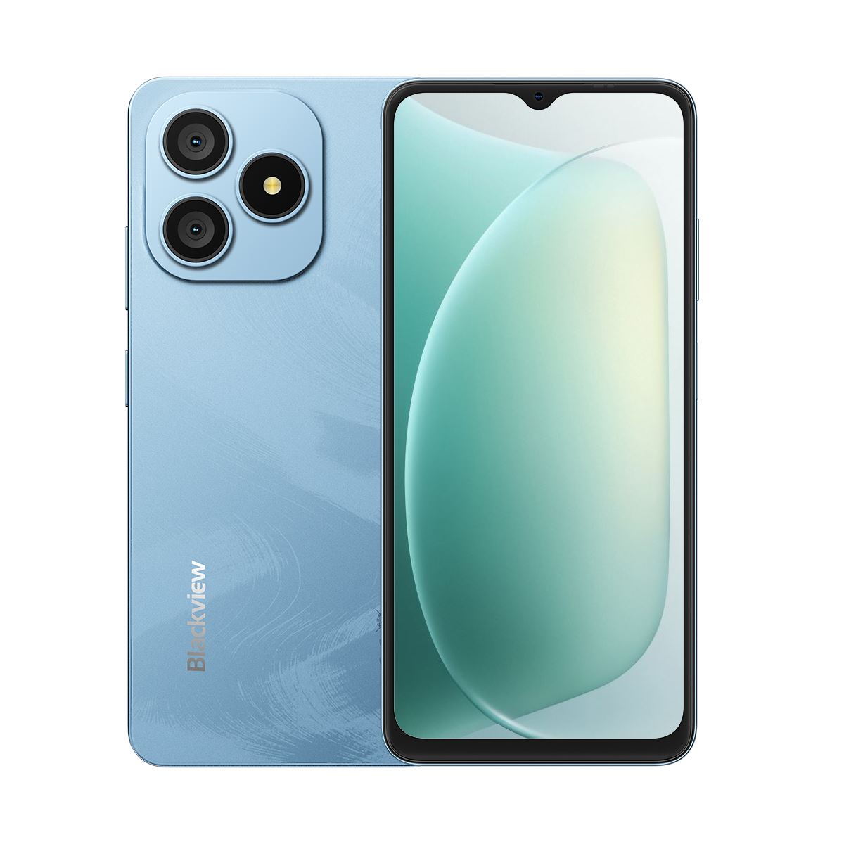 Smartphone Blackview Wave 9C 4G - Écran 6.56" HD+, 12Go RAM, 128Go ROM, 5000 MAh, Android 15 - Pas Cher