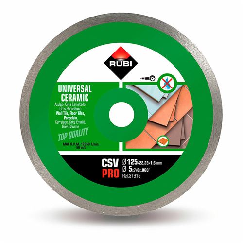 Rubi Disque De Coupe Carrelage - 125 Mm - Image 3