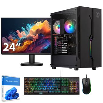 Sedatech PC Gamer Advanced ATX Premium • AMD Ryzen 5 9600X • RTX5070Ti • 32Go DDR5 • 2To SSD M.2 • Windows 11