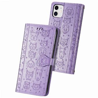 Coque Portefeuille Cuir Violet Pour IPhone 13 - Brillante Et élégante - Neuf Sous Emballage
