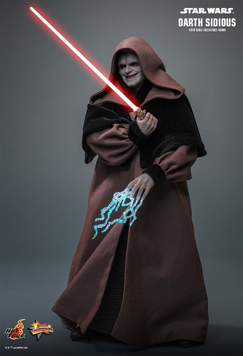 Figurine Hot Toys MMS745 Dark Sidious (Star Wars Épisode III) - Échelle 1/6 - ABS - Année 2025 - Collector