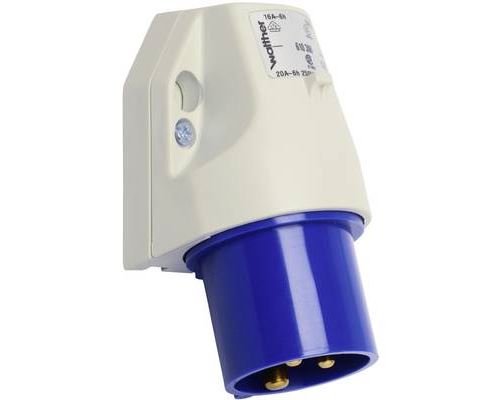 Walther Werke 610306 610306 Prise Murale Mâle Cee 16 A 3 Pôles 230 V 1 Pc(S) - Image 2
