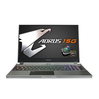 PC Portable Gigabyte Aorus 15G YB-8DE6150 15.6 FHD Intel Core i7-10875H 16Go RAM 1To SSD Win 10 Gris - 1