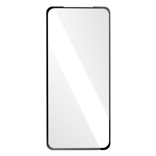 Verre Trempé pour Oppo Reno 8 Lite 5G Dureté 9H Bords Biseautés 5D Adhésion Totale Avizar Noir