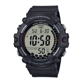 CASIO - Montre sport - Multifonctions - Noir - 1