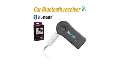 Non Communiqué Noir Adaptateur Bluetooth Émetteur-Récepteur Sans Fil 2 En 1 Récepteur De Casque Aux​ Ompatible 5. 0 Jack 3. 5Mm Pour Voiture Audio
