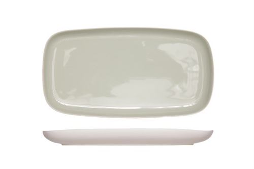 C&T Bao - Vert - Assiettes plates - 29,5x15cm - Céramique - (lot de 6)