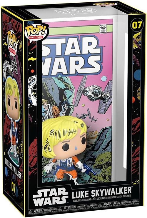 Non Communiqué Figurine Funko Pop! Comic Cover N°7 | Star Wars | Luke Skywalker