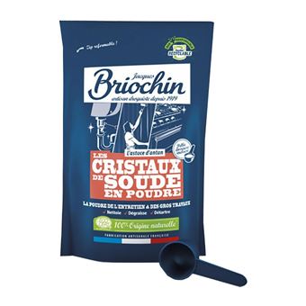 Cristaux de soude - Nettoie et dégraisse - Naturel - Briochin - Sachet de 500g - 1