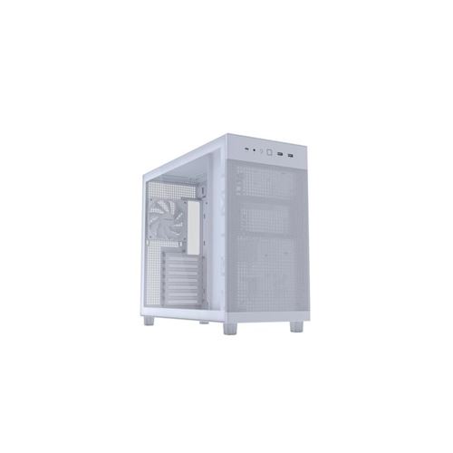 Non Communiqué Blanc Asus Prime Ap303 - Tour - Atx - Panneau Latéral Fenêtré (Verre Trempé) - Pas D'alimentation (Atx) - Usb/Audio