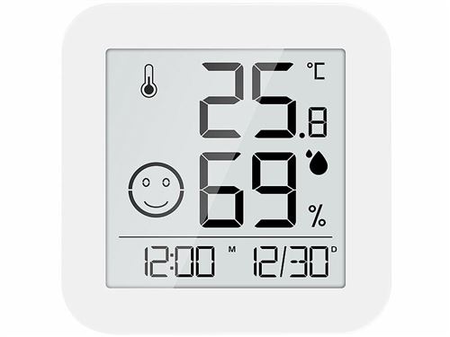 Infactory : Thermomètre-hygromètre numérique avec écran E-Ink