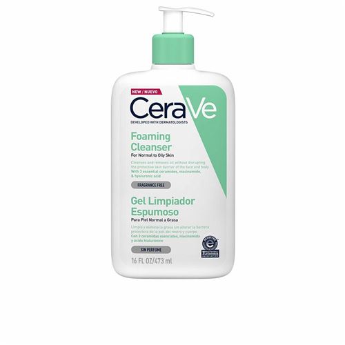 Cerave Gel Nettoyant Aux Céramides, Peau Normale Et Grasse, 1000 Ml - Image 6