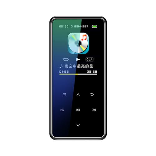Lecteur audio MP3 M12 Bluetooth 4.0 HiFi 32G ROM Noir