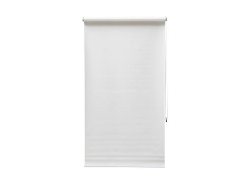 Store enrouleur occultant en polyester - 90 x 180 cm - Blanc - MARRILA