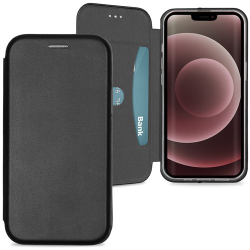 Étui de téléphone portefeuilSlim Folio pour iPhone 13 Pro Max - Noir Générique