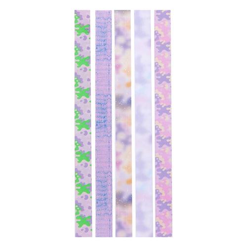 5 masking tapes 15 cm x 10 m - Flou pastel - Rico Design