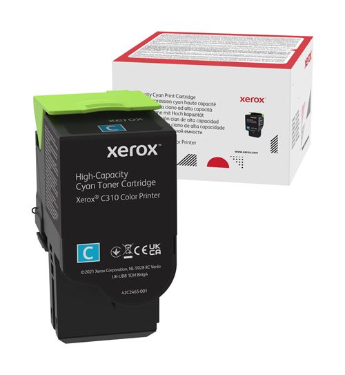  Xerox - Haute capacit&eacute; - cyan - original - cartouche de toner - pour Xerox C310/DNI, C310/DNIM, C310V_DNI, C310V_DNIUK, C315/DNI, C315V_DNI, C315V_DNIUK 