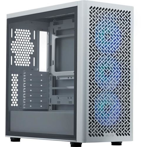 Cooler Master - Elite 502 White - Boîtier Pc - Moyen Tour Atx - Image 5
