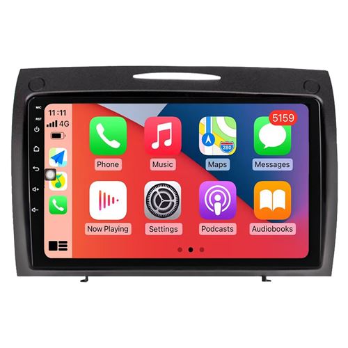 Autoradio Multimédia RoverOne Android GPS pour Mercedes Benz SLK class R171 SLK200 SLK280 SLK300 2004-2011 CarPlay Android Auto