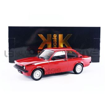 Voiture Miniature de Collection - KK SCALE MODELS - PORSCHE 911 SC Cabriolet - 1983 - Rouge - 1