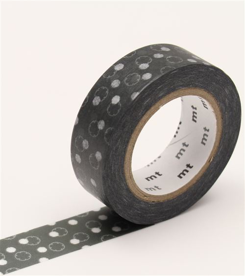 Masking Tape - Flocons olive / yukiwa - 15 mm x 10 m