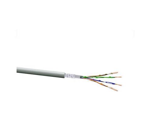 VOKA Kabelwerk 10307500-100 Câble réseau CAT 5e SF/UTP 4 x 2 x 0.205 mm² gris (RAL 7035) 100 m