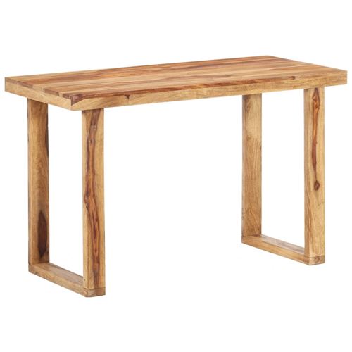 vidaXL Table de salle à manger 118x60x76 cm Bois solide