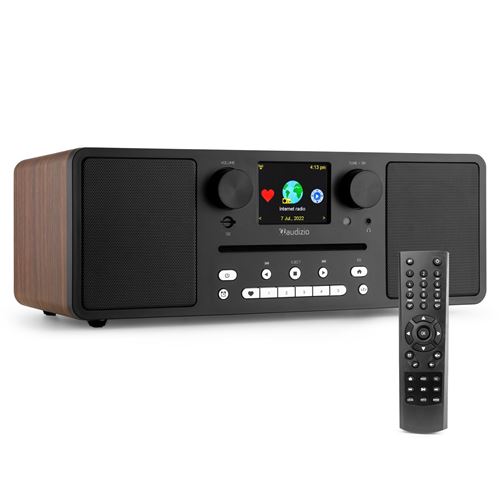 Radio Dab Stéréo Avec Bluetooth 60W Audizio Naples – Marron