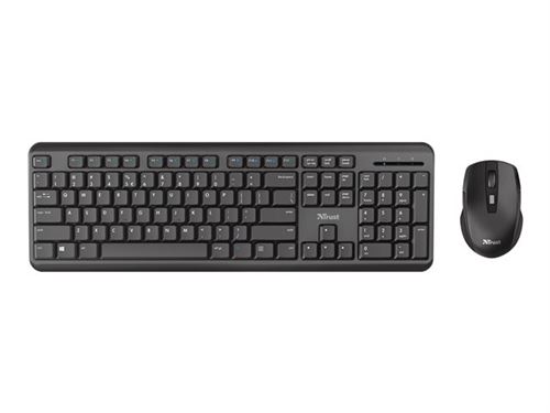 Trust TKM-350 - Ensemble clavier et souris - sans fil