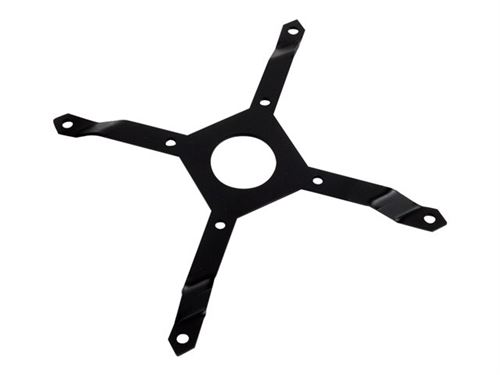EkWaterBlocks EK-UNI Holder DDC Spider - Plaque de fixation pour radiateur et ventilateur du système de refroidissement par liquide - noir