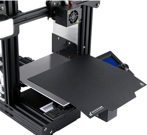 Tapis d'impression pour imprimante 3D noir Hobby Tech - Accessoire