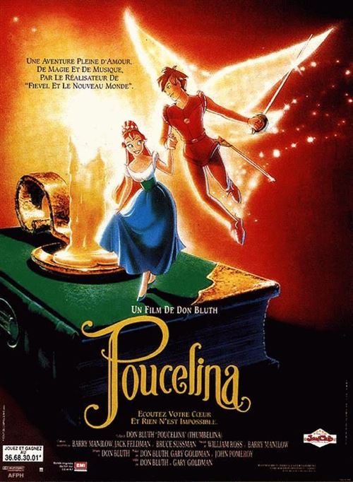 Affiche de Cinéma Originale - Poucelina - 120x160cm