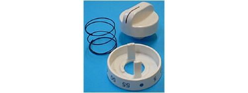 Bouton minuterie blanc pour Four Curtiss