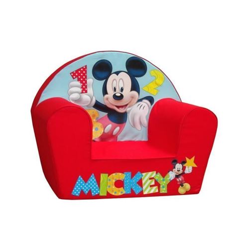 Mickey fauteuil rouge