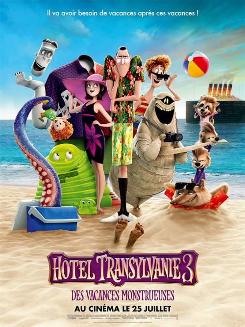 Hôtel Transylvanie 3 : Des Vacances Monstrueuses - AFFICHE CINEMA ORIGINALE