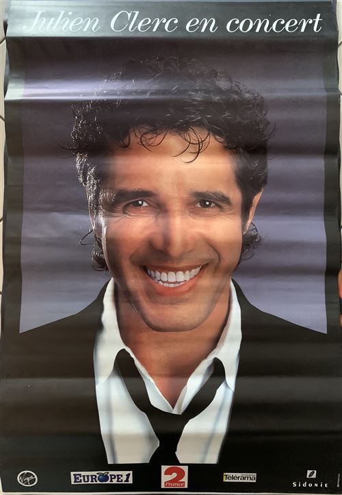 Julien CLERC - En Concert - 80x120cm - Affiche