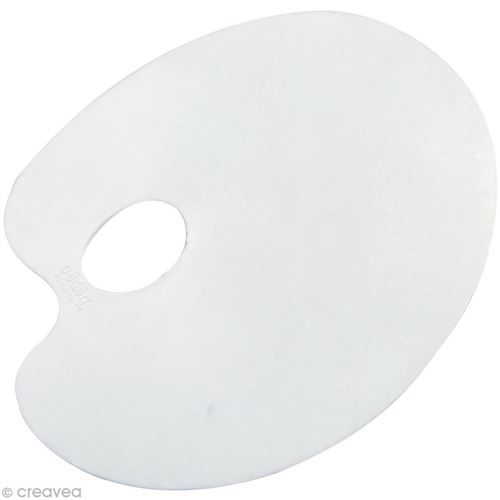 Palette Plastique Pébéo - Ovale